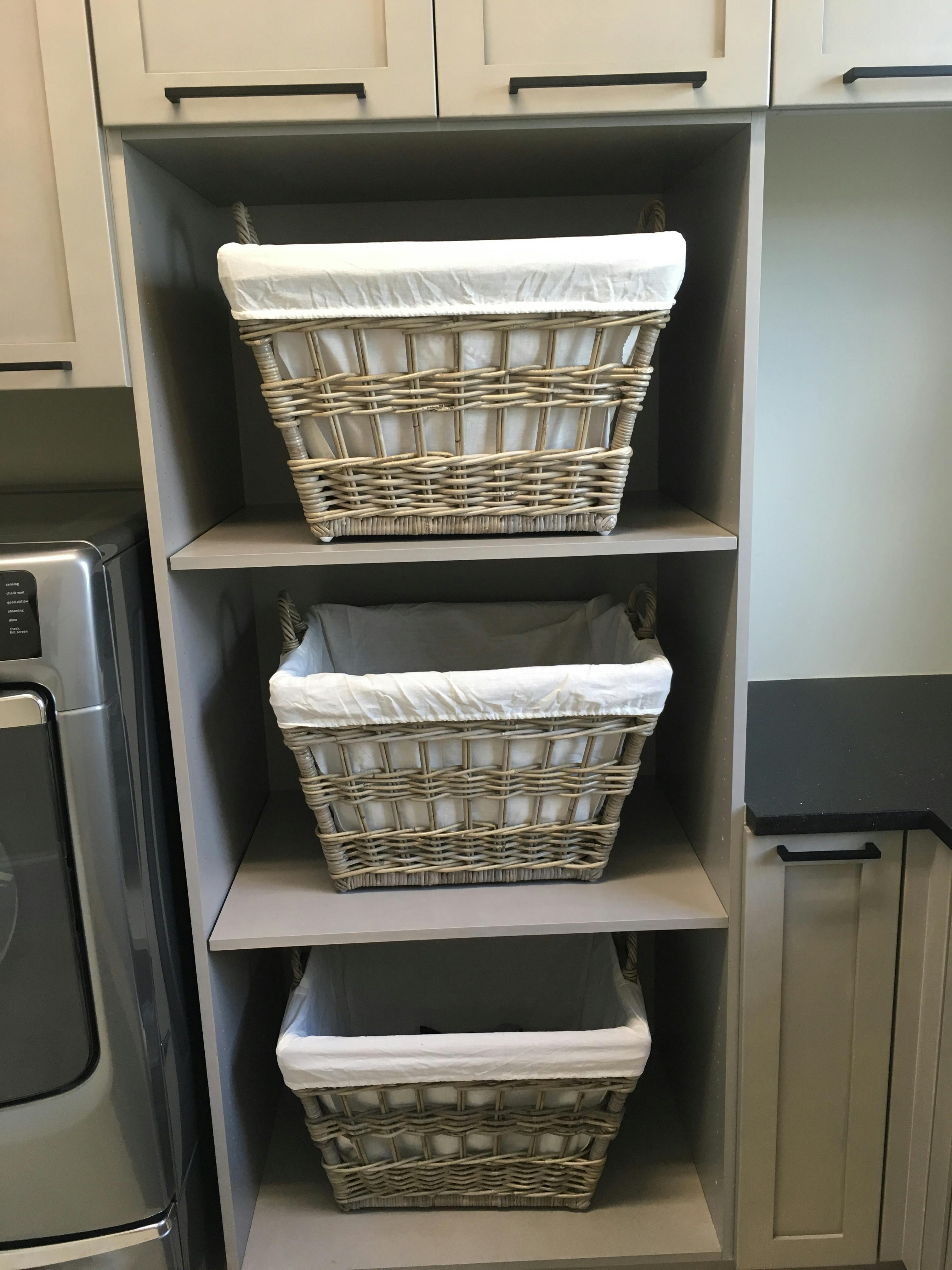 Kubu Wicker French Laundry Basket The Basket Lady